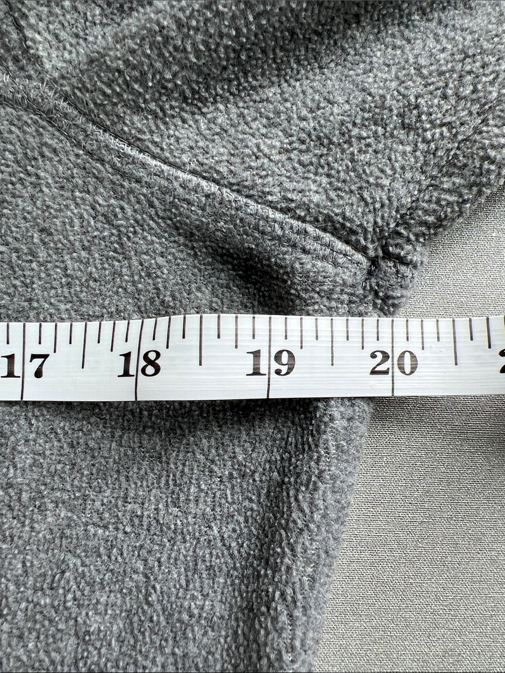 Old Navy | Gray Teddy Fleece Full-Zip Jacket Comfy Cozy Activewear Medium - Picture 14 of 17